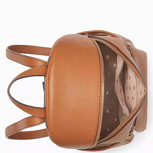 Kate Spade gingerbread Leila Dome Backpack. NWT - Picture 2 of 4